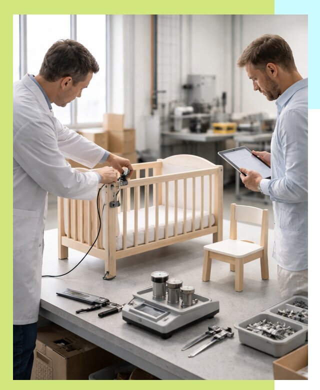 Сертификация детской мебели и проверка безопасности в Касимах