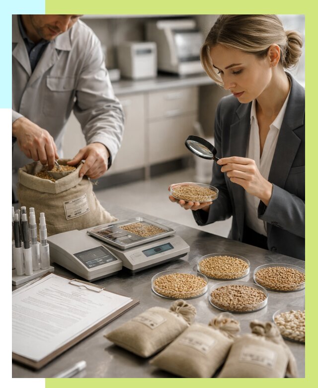 Сертификация зерна в Касимах по цене от 16311 р. | Алешин-Ксм