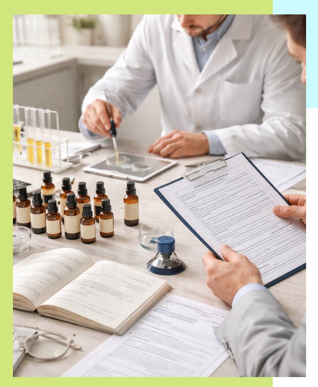 Сертификация эфирных масел и документация качества в Касимах