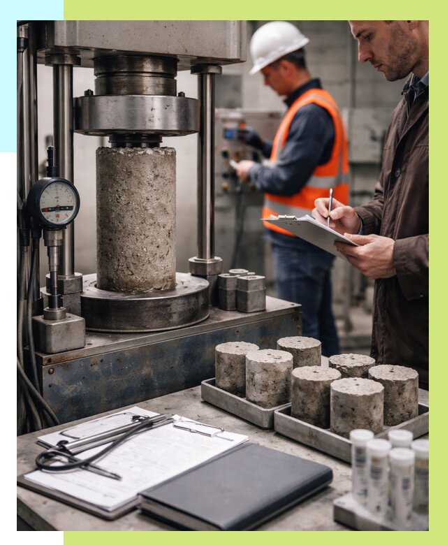 Сертификация бетона в Касимах от 32622 р. сертификат | Алешин-Ксм