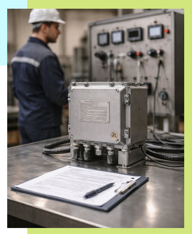 Сертификация взрывозащищенного оборудования в Касимах от 38059 р. | Алешин-Ксм