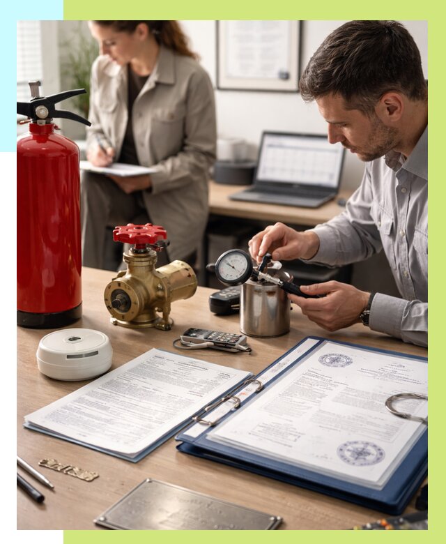 Сертификация пожарного оборудования в Касимах от 16311 р.|Алешин-Ксм