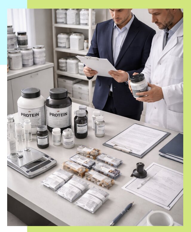 Сертификация спортивного питания в Касимах от 16311 р., Алешин-Ксм