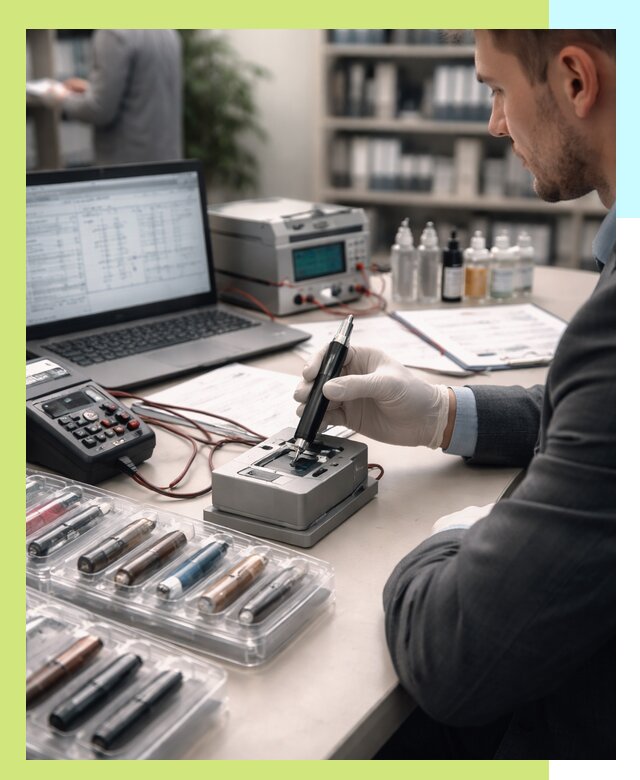 Сертификация электронных сигарет и вейпов в Касимах