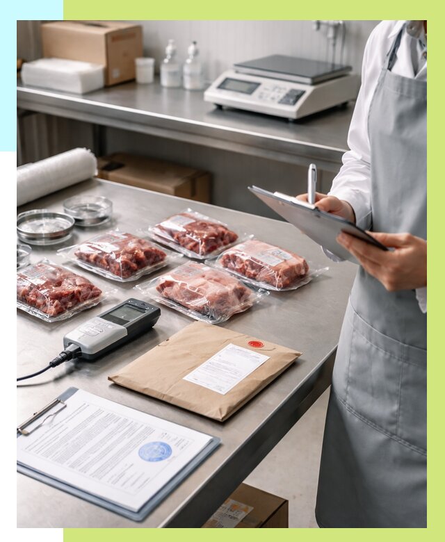 Сертификат на мясо и декларация в Касимах от 9243 р. | Алешин-Ксм