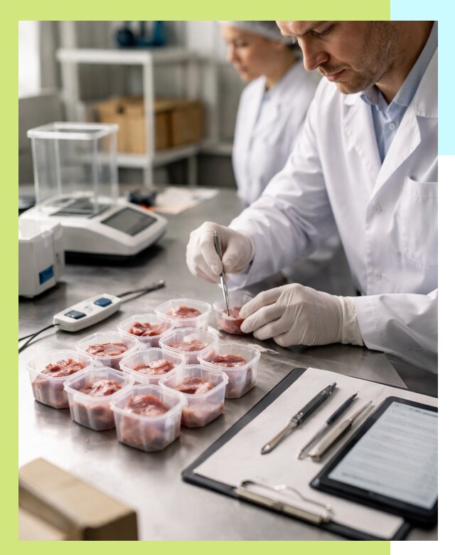 Комплексная сертификация мяса и мясной продукции в Касимах