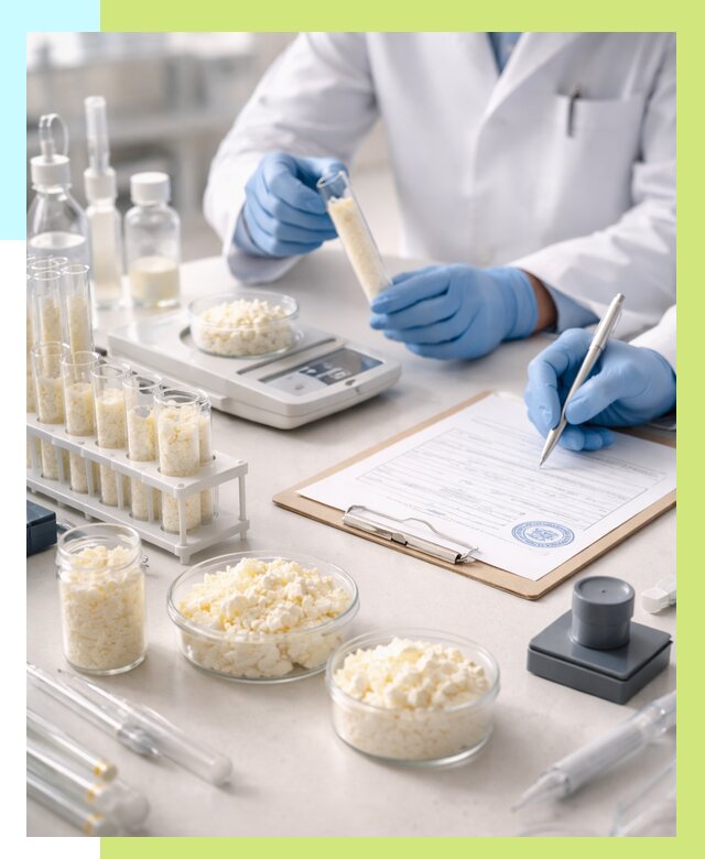 Сертификация творога в Касимах от 13049 р. под ключ | Алешин-Ксм