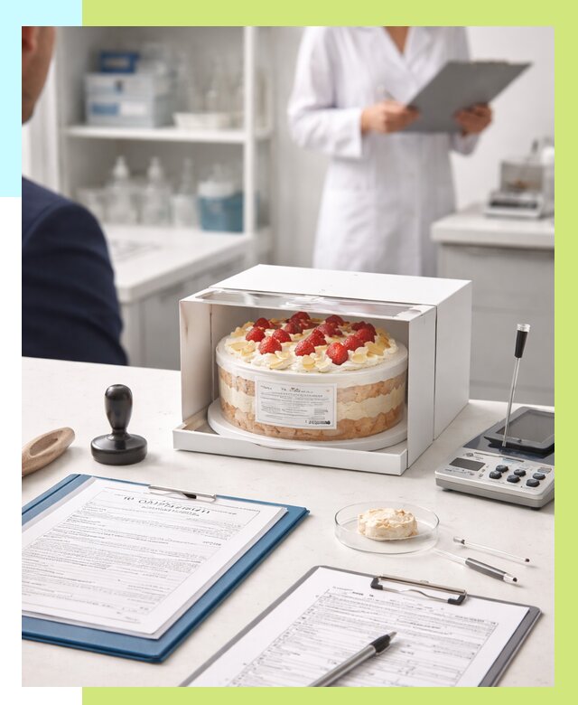 Сертификация тортов в Касимах от 9787 р. заказать | Алешин-Ксм