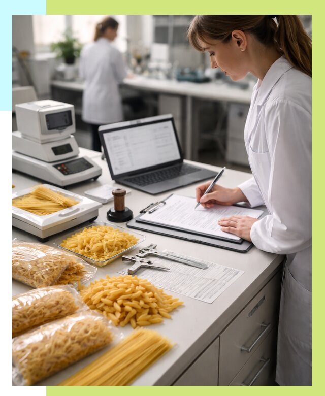 Сертификация макаронных изделий в Касимах от 16311 р. | Алешин-Ксм