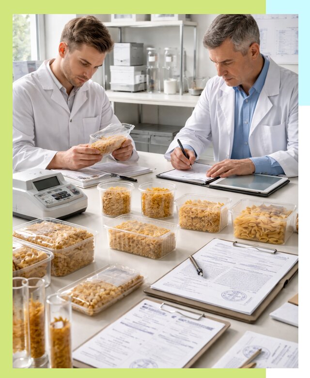 Сертификация макаронных изделий и технологической документации в Касимах