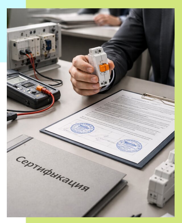 Сертификация выключателей под ключ в Касимах от 16311 р. | Алешин-Ксм