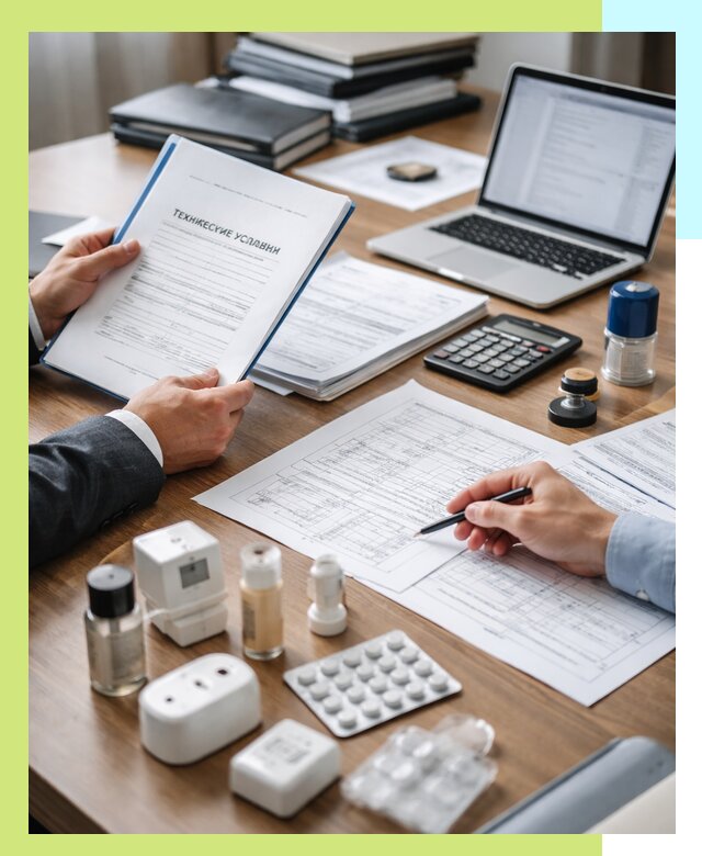 Регистрация технических условий ТУ для продукции в Касимах