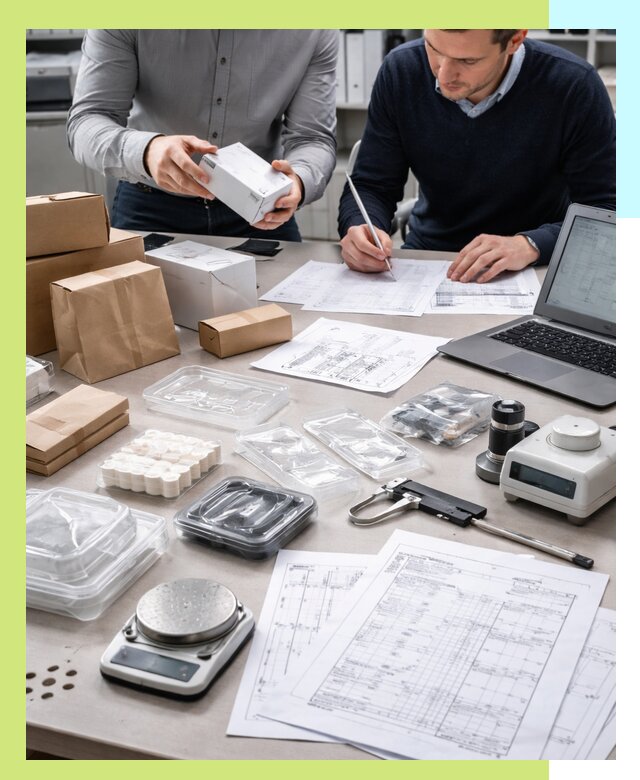 Разработка ТУ на упаковку паспорт и образцы в Касимах