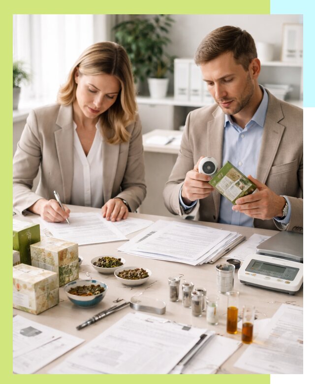 Разработка ТУ на чай и маркировку продукции в Касимах