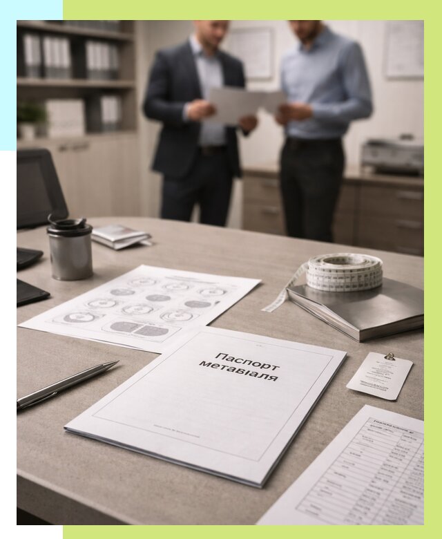 Паспорт материала и качества в Касимах от 4893 р. | Алешин-Ксм