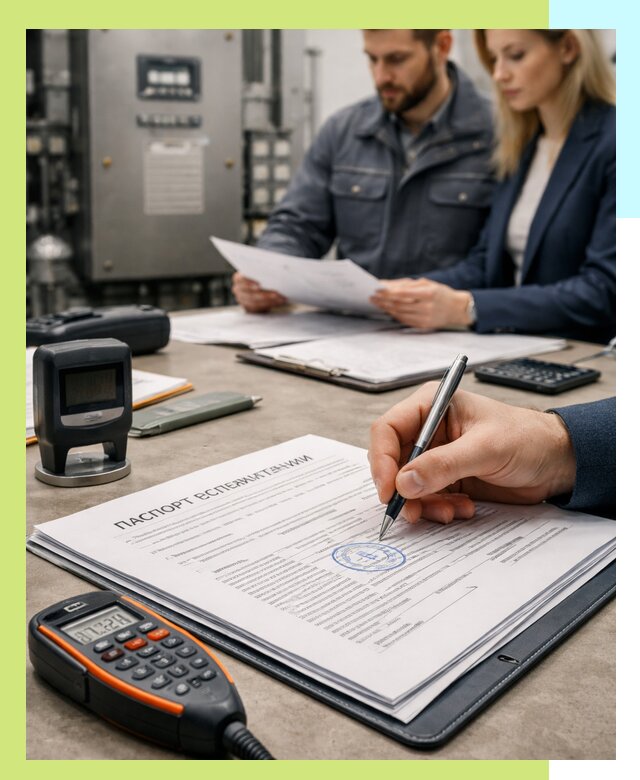 Оформление паспорта эксплуатации оборудования в Касимах