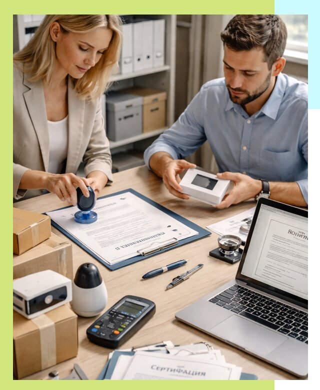 Получение сертификата соответствия на товар в Касимах быстро