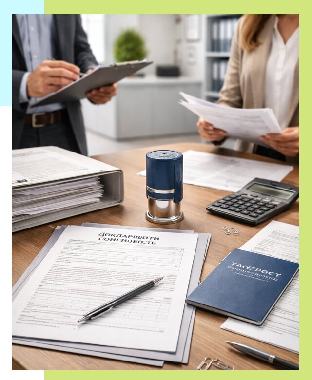 Декларация соответствия ТР ТС в Касимах от 8699 р., Алешин-Ксм