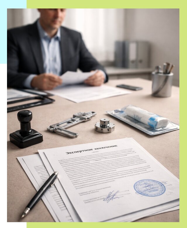 Экспертное заключение на продукцию в Касимах от 9243 р. | Алешин-Ксм