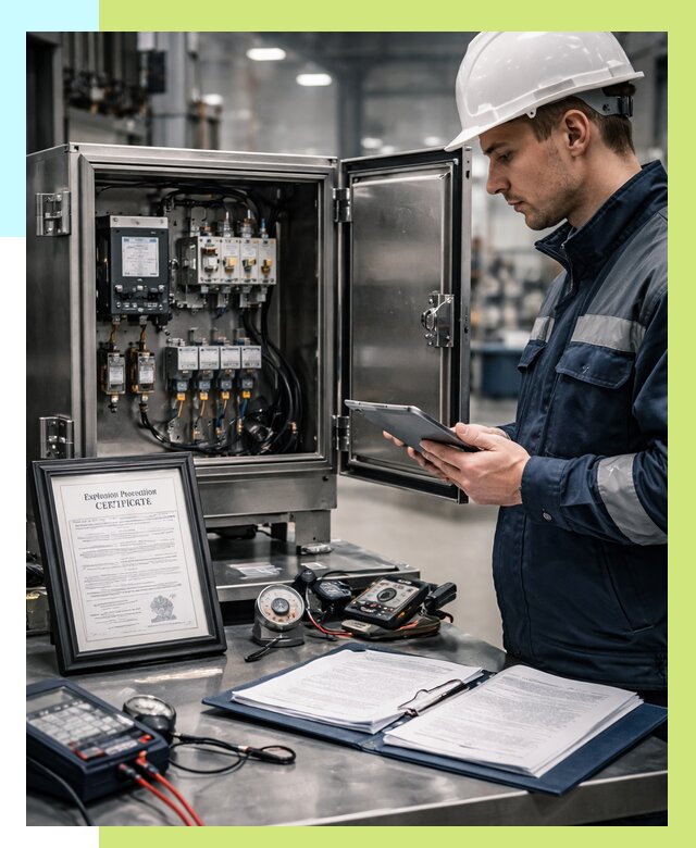 Сертификат взрывозащиты в Касимах от 48933 р. | Алешин-Ксм