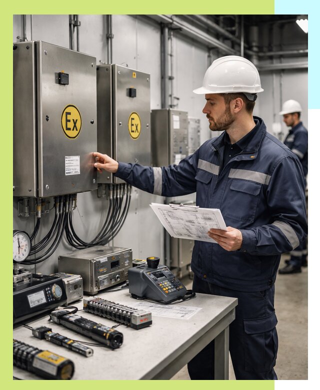 Сертификат взрывозащиты промышленного оборудования в Касимах