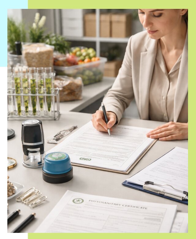 Фитосанитарный сертификат оформить в Касимах от 4893 р. | Алешин-Ксм