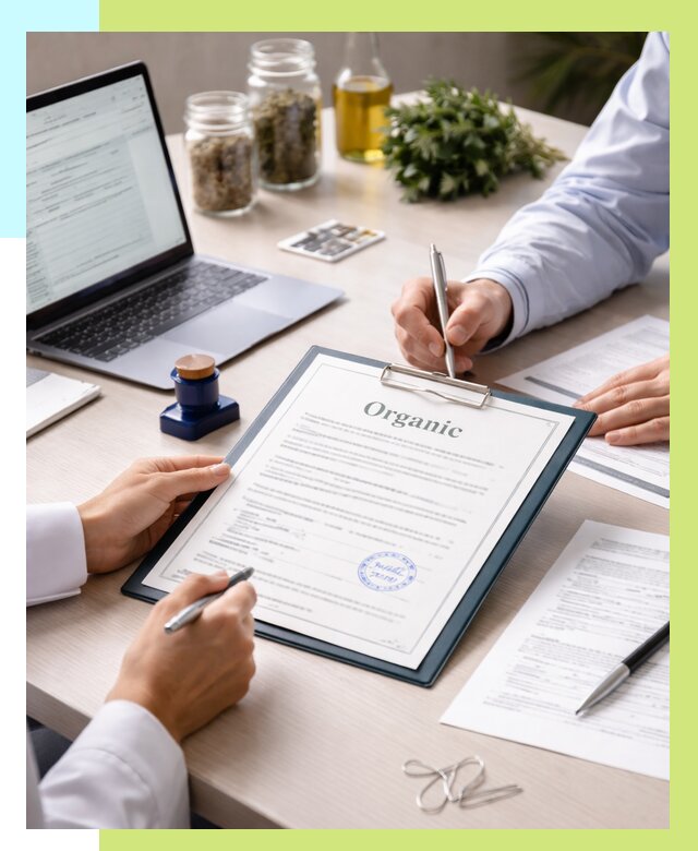 Оформление сертификат органик в Касимах от 32622 р. | Алешин-Ксм
