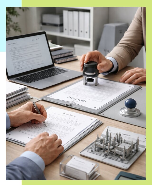 Сертификат ISO 29001 в Касимах под ключ от 81555 р. | Алешин-Ксм