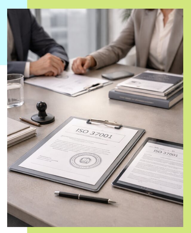 Сертификат ISO 37001 в Касимах оформить от 130488 р. Алешин-Ксм